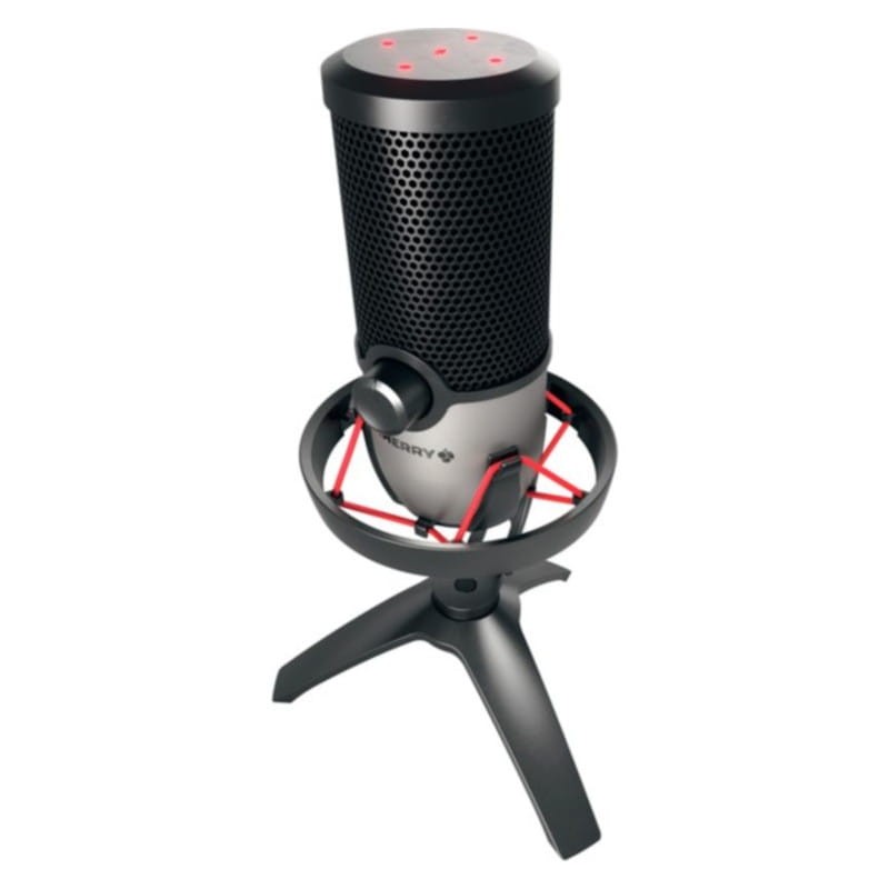 CHERRY UM 6.0 ADVANCED USB Negro/Plata - Micrófono USB Streaming - Ítem2