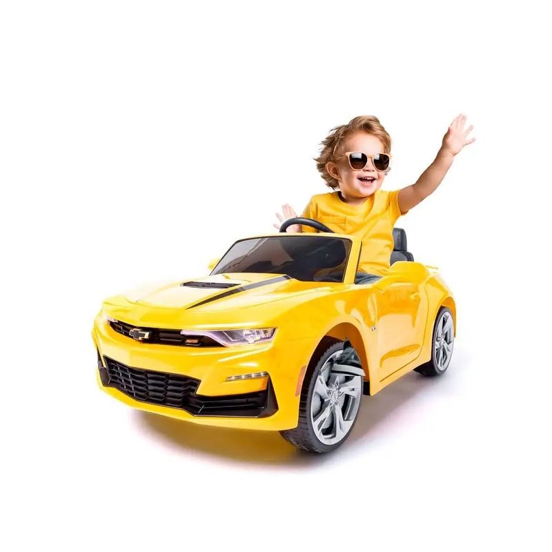 Chevrolet Camaro 2SS 12V Amarillo - Coche eléctrico para niños - Ítem1