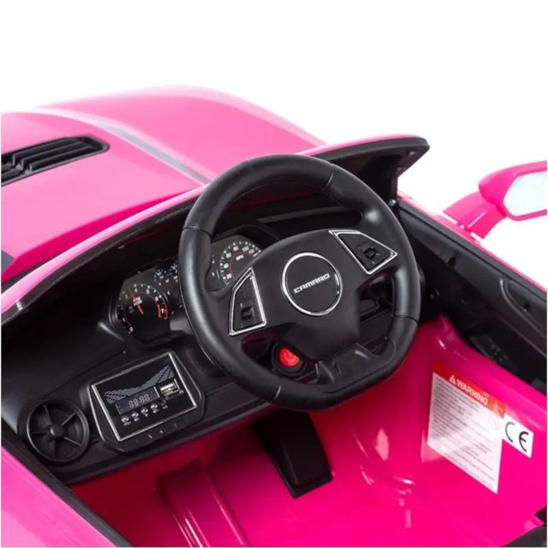 Chevrolet Camaro 2SS 12V Rose - Voiture électrique pour enfants - Ítem9