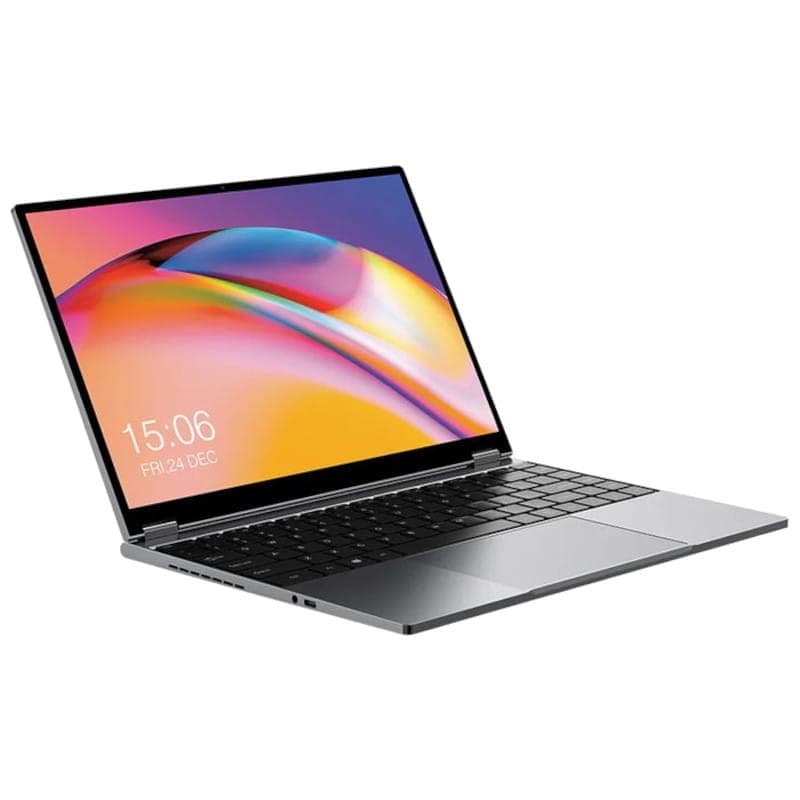 Frontal de Chuwi FreeBook Flip 360º Intel N150/16GB DDR5/512GB SSD/2K Touch/W11 Cinza - Portátil 13.5