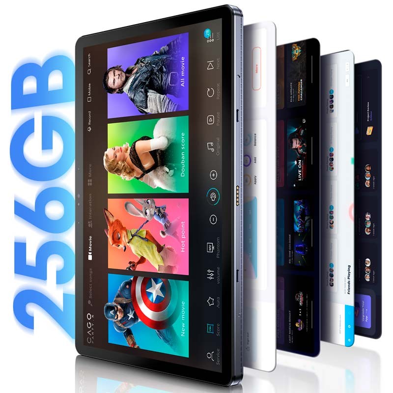 Chuwi Hi10 X1 10.1 Intel N150 8GB/256GB SSD/Win 11 Home Cinzento con capa - Item5