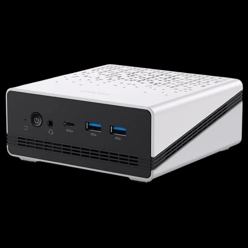 Chuwi UBox Ryzen 5-6600H/16GB DDR5/512GB SSD/W11 Pro Prata - Mini PC