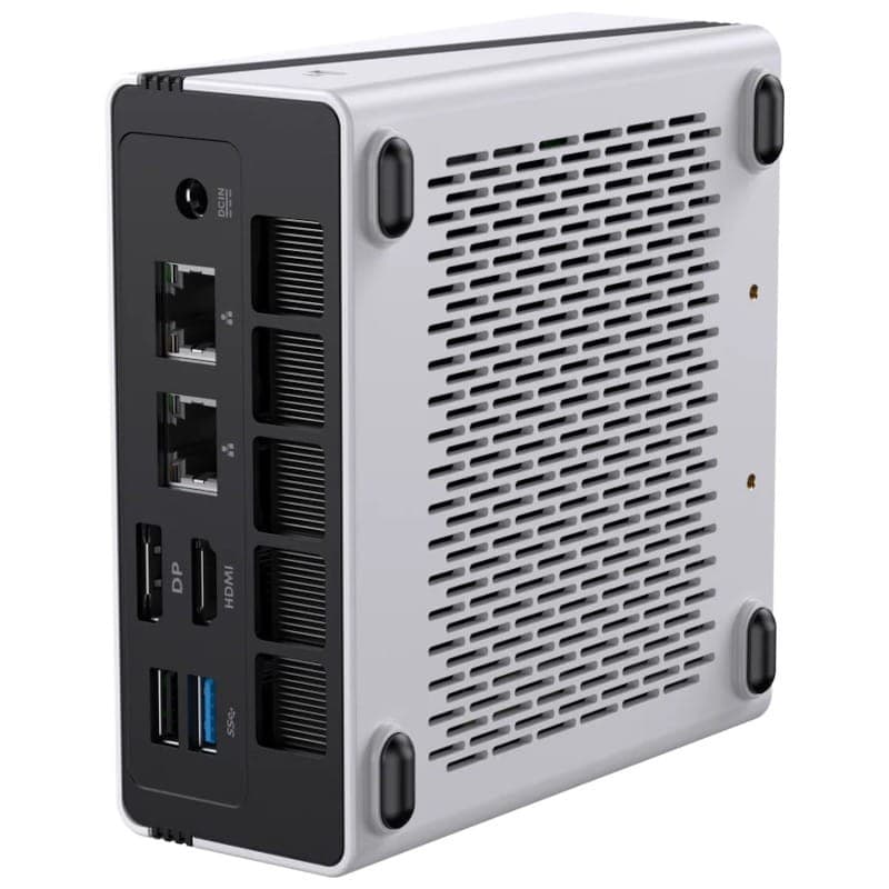 Sistema operativo de Chuwi UBox Ryzen 5-6600H/16GB DDR5/512GB SSD/W11 Pro Prata - Mini PC