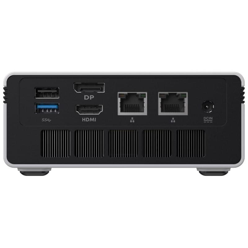 USB de Chuwi UBox Ryzen 5-6600H/16GB DDR5/512GB SSD/W11 Pro Prata - Mini PC