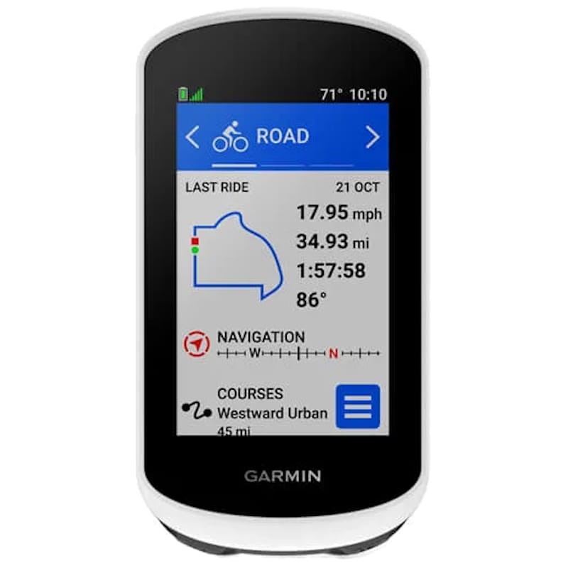 Ciclocomputador Garmin Edge Explore 2 Pack con Soporte de Alimentación - Ítem1