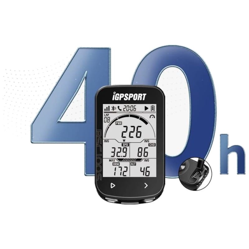 Compteur vélo GPS, BSC100S Ant+ Ordinateur de vélo sans Fil