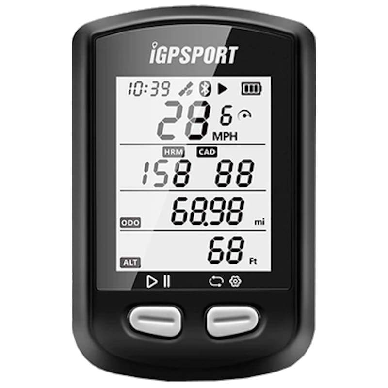 Compteur de vélo iGPSPORT iGS10S GPS Bluetooth IPX6 - Ítem1