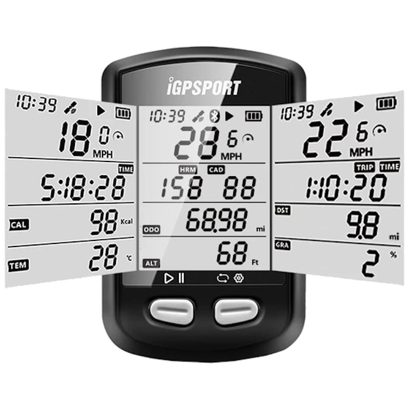 Ciclocomputador iGPSPORT iGS10S GPS Bluetooth IPX6 - Item2