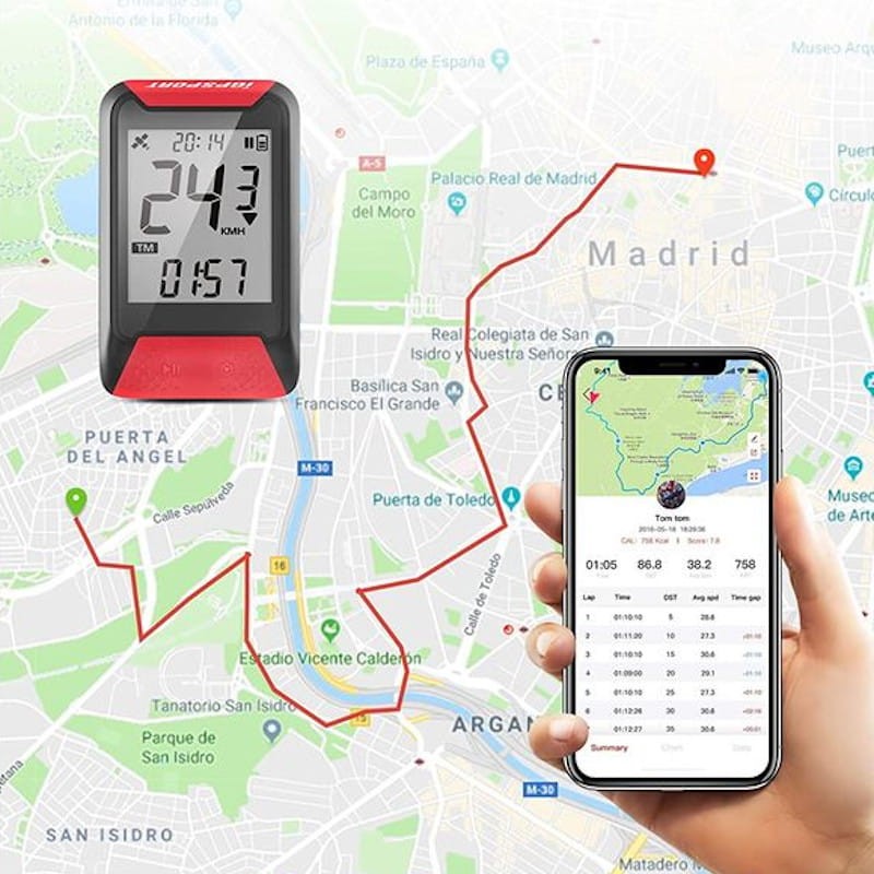 Ciclocomputador iGPSPORT IGS130 GPS IPX7 - Ítem5