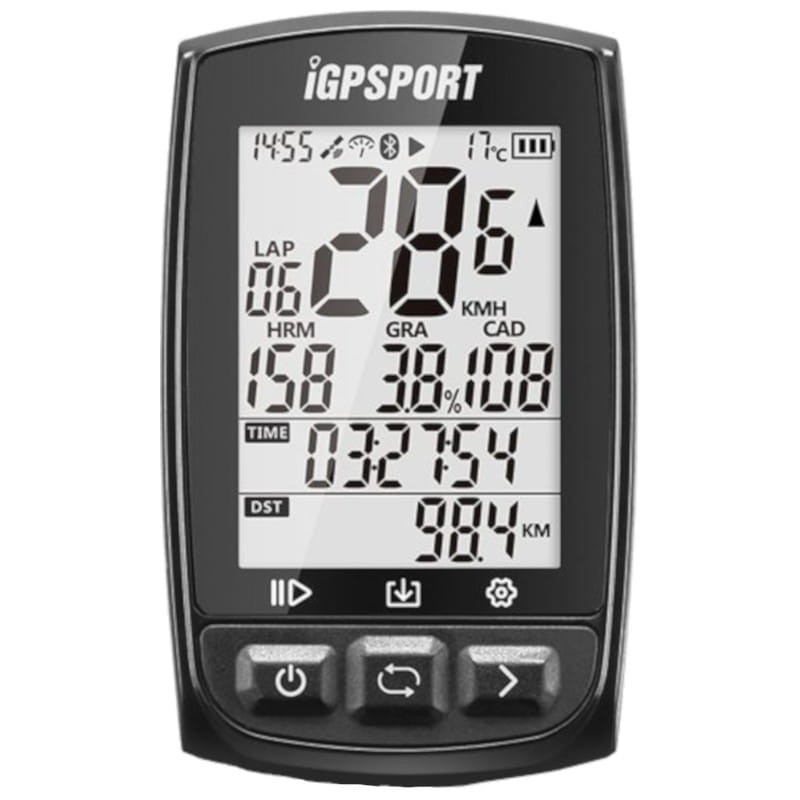 Compteur vélo IGPSPORT iGS50E avec GPS et ANT +