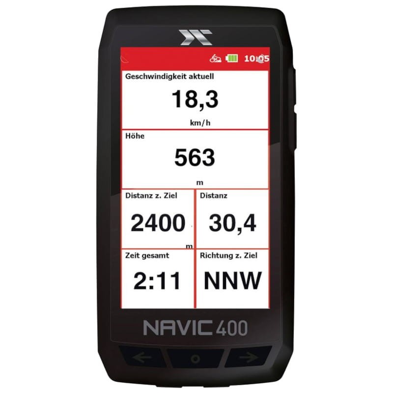 Ciclocomputador Ciclosport Navic 400 GPS Negro - Ítem4