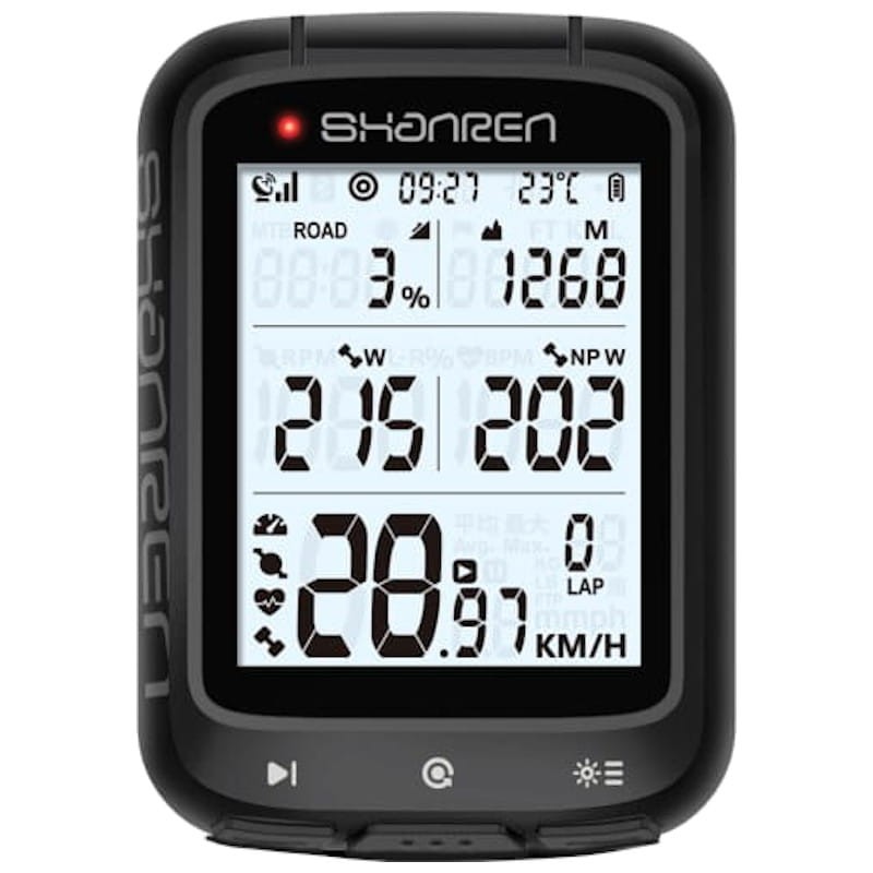 Compteur de vélo Shanren Miles avec GPS ANT+ - Ítem