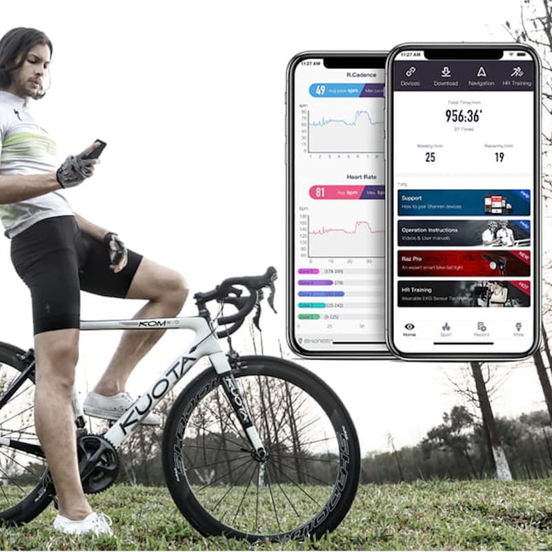 Compteur de vélo Shanren Miles avec GPS ANT+ - Ítem2