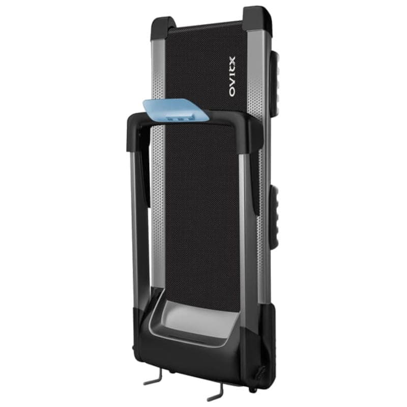 Cinta de Correr Plegable OVICX Q2S Plus - cinta plegada en posición vertical