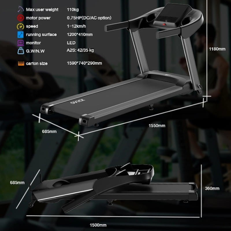 Tapis de Course OVICX A2S - Ítem3
