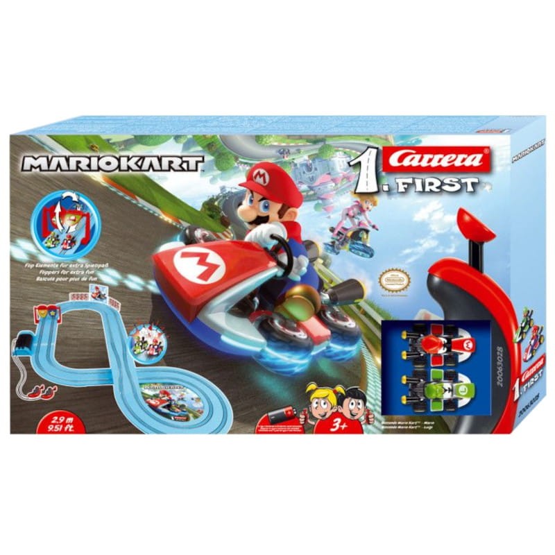 Circuit de course Carrera RC Nintendo Mario Kart Mario Vs Luigi - Ítem3