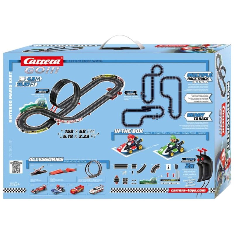 Circuito de corrida Carrera RC Nintendo Mario Kart - Item4