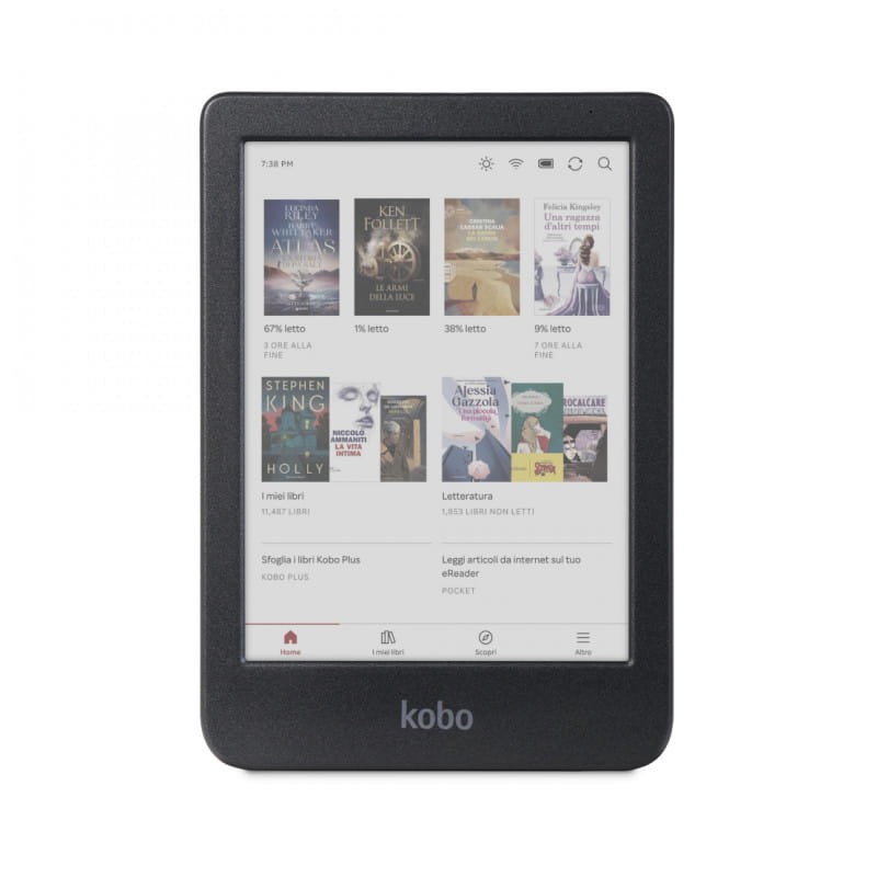  Kobo Clara Colour 16 GB Wifi Negro - Lector de libros electrónicos - Ítem