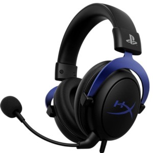 HyperX Cloud - para PS5 y PS4 - Negro- Auriculares Gaming