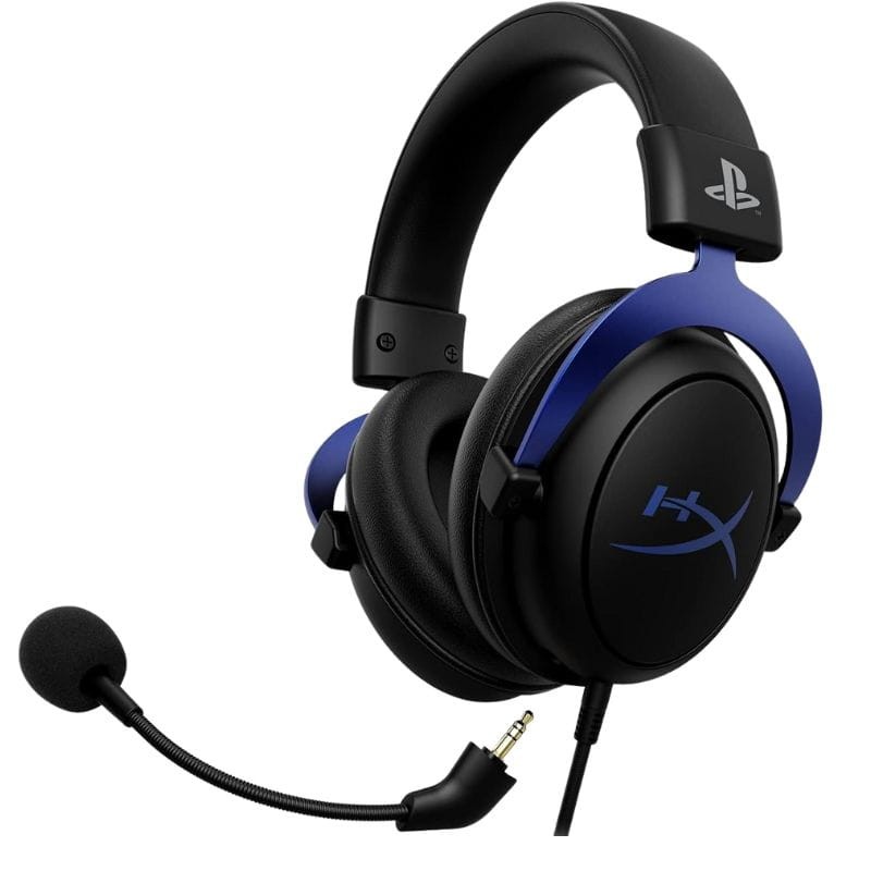 HyperX Cloud - para PS5 e PS4 - Preto - Auscultadores gaming - Item1