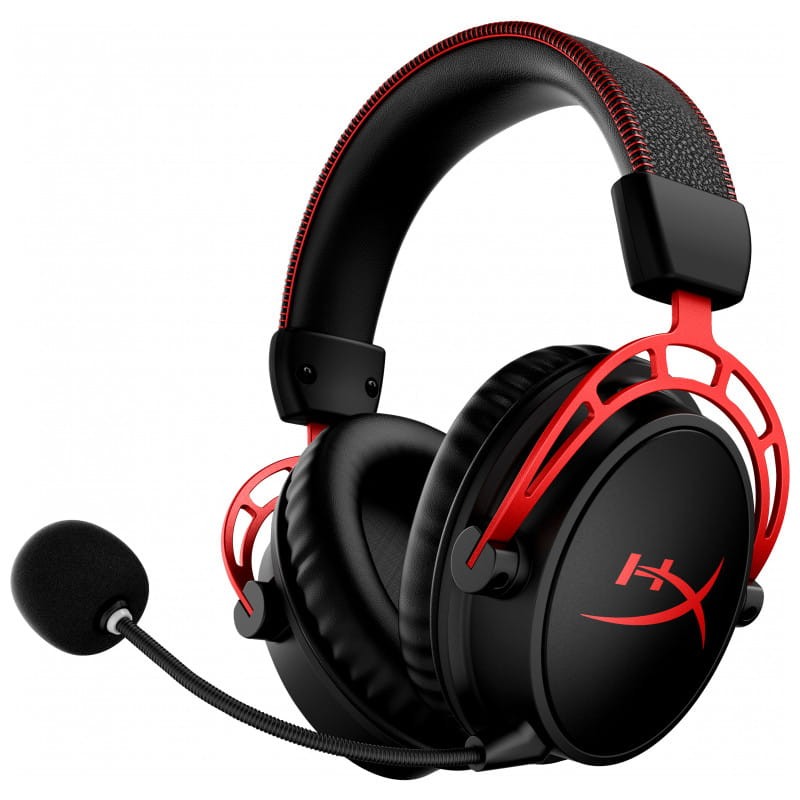 HyperX Cloud Alpha Negro y Rojo - Auriculares inalámbricos gaming - Ítem