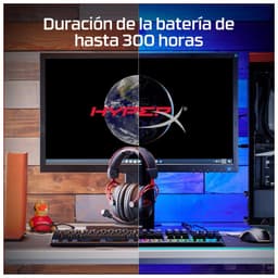 HyperX Cloud Alpha Preto e Vermelho - Auscultadores para jogos sem fios até 300 horas