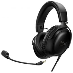 HyperX Cloud III Black - Imagem de auscultadores para jogos sem microfone