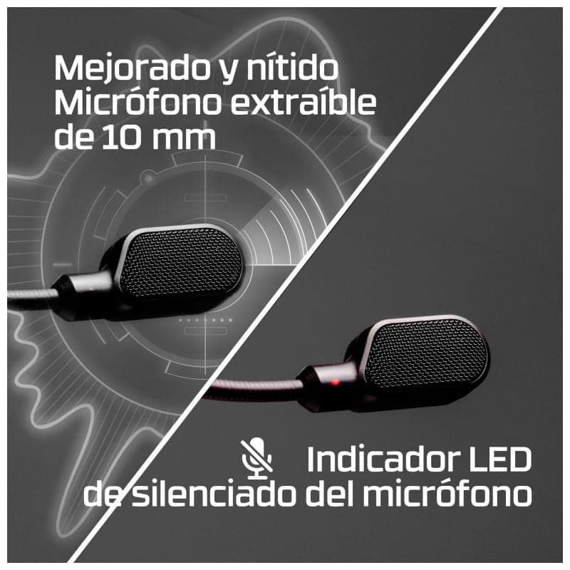 HyperX Cloud III Black - Headset para jogos com microfone melhorado