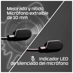 HyperX Cloud III Noir et rouge - Casque gaming avec microphone 10 mm