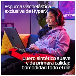 HyperX Cloud III Noir et Rouge - Casque de jeu en mousse à mémoire de forme