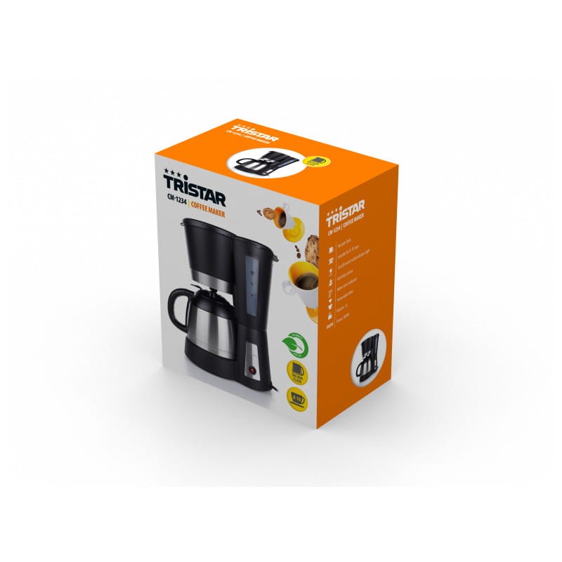 Tristar CM-1234 800W 1L Anti-goutte Noir - Cafetière - Ítem6