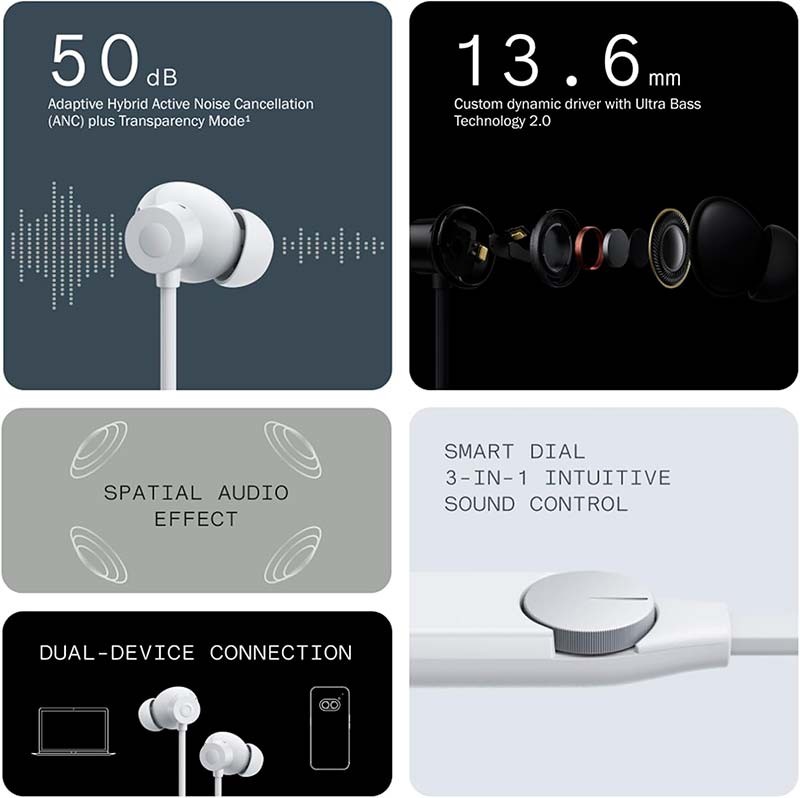 CMF by Nothing Neckband Pro Cinzento Claro com cancelamento de ruído (ANC) - Auriculares Bluetooth - Item2