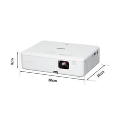 Epson CO-W01 WXGA White - Mesures de l'image du projecteur