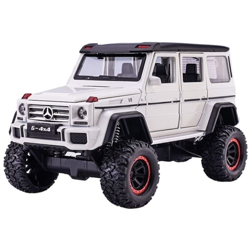 Carro Die-Cast CZ27 1/32 Mercedes Benz G500 Branco - Item