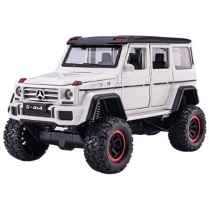 Coche Die Cast CZ27 1/32 Mercedez Benz G500 Blanco