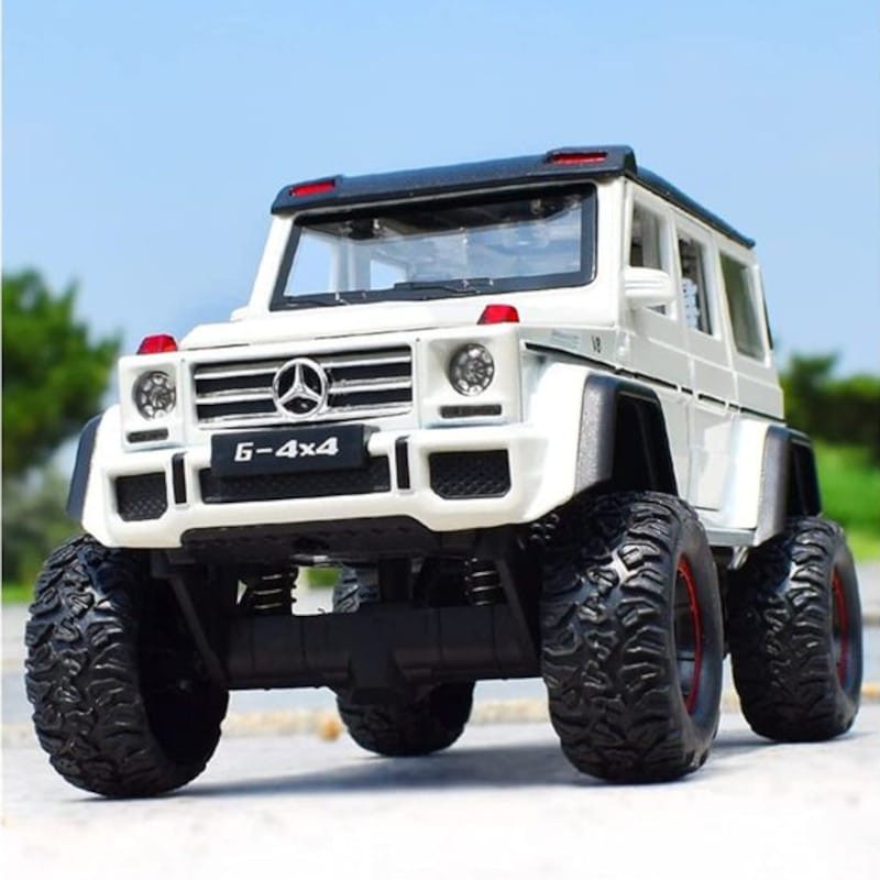 Voiture Die-Cast CZ27 1/32 Mercedes Benz G500 Blanche - Ítem1