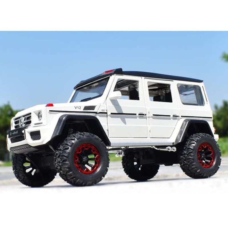 Carro Die-Cast CZ27 1/32 Mercedes Benz G500 Branco - Item2