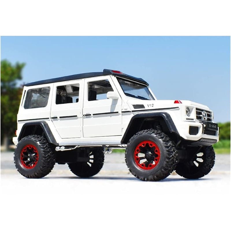 Voiture Die-Cast CZ27 1/32 Mercedes Benz G500 Blanche - Ítem3