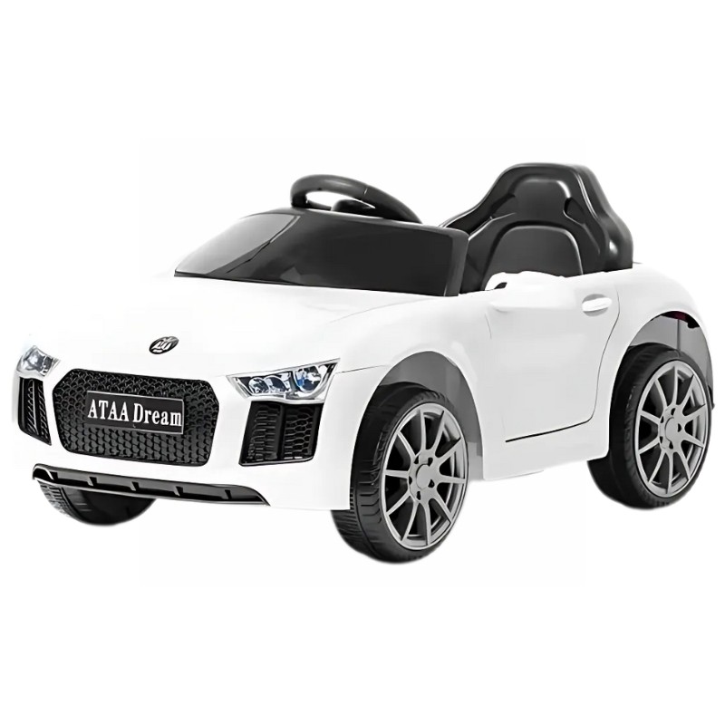 Carro Dream 6V Branco - Carro elétrico para crianças - Item