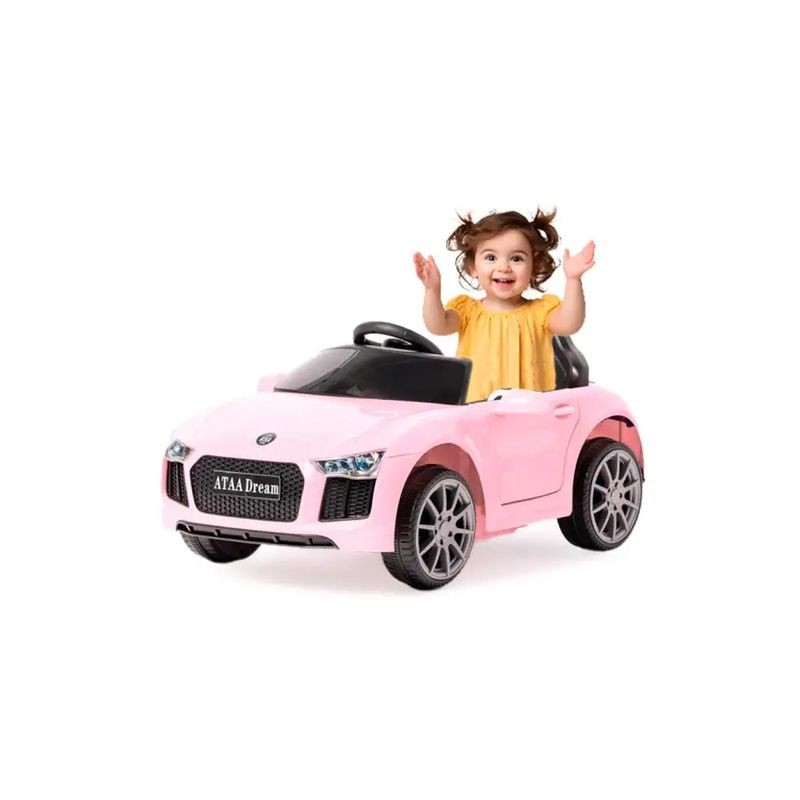 Voiture Dream 6V Rose - Voiture électrique pour enfants - Ítem1