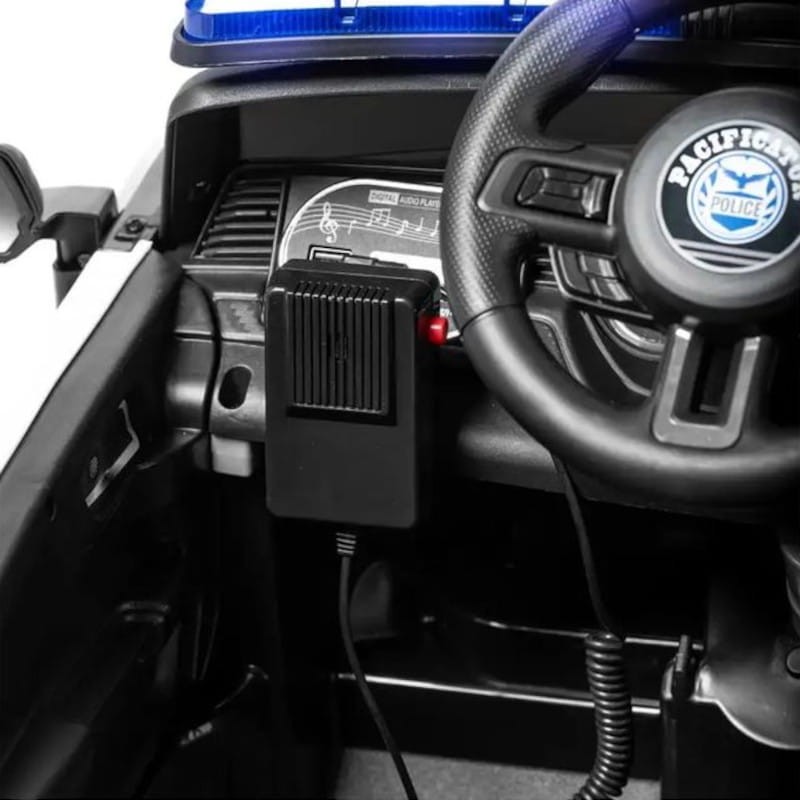 Voiture Police 12V Noir - Voiture électrique pour enfants - Ítem10