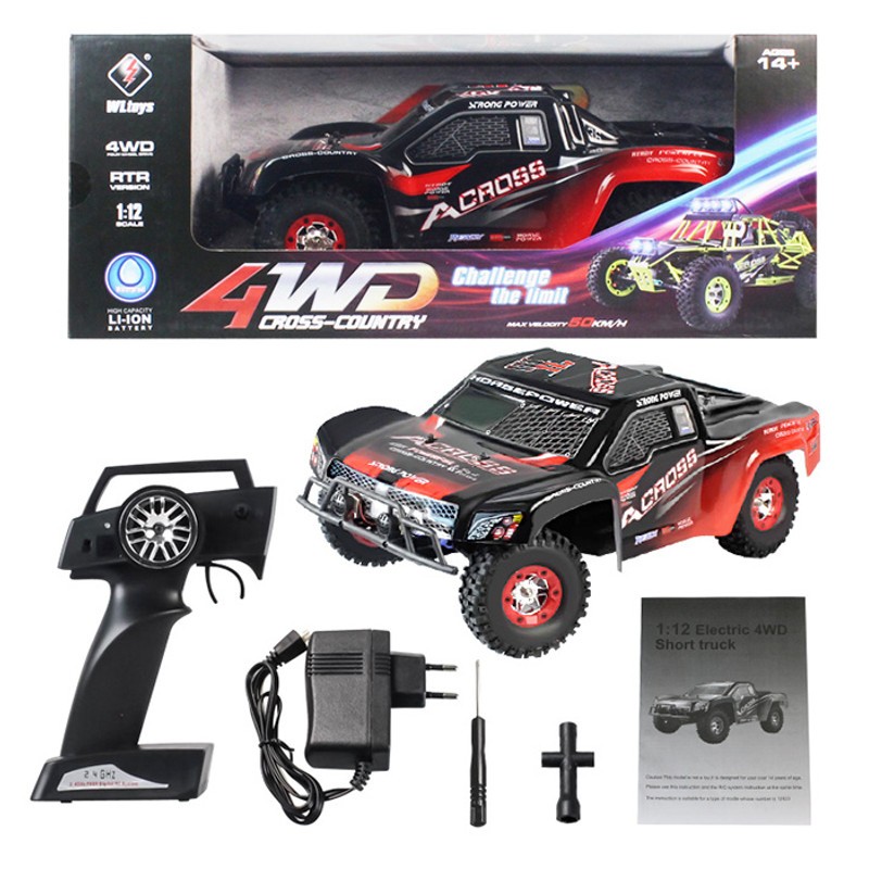 Xfer 9501E 1/16 4WD Truck Rouge - Voiture RC électrique