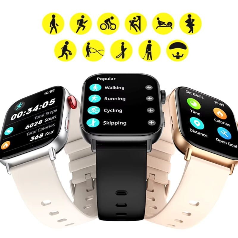 Colmi C8 MAX C SERIES Correa de Tela Negro - Reloj inteligente - Ítem6