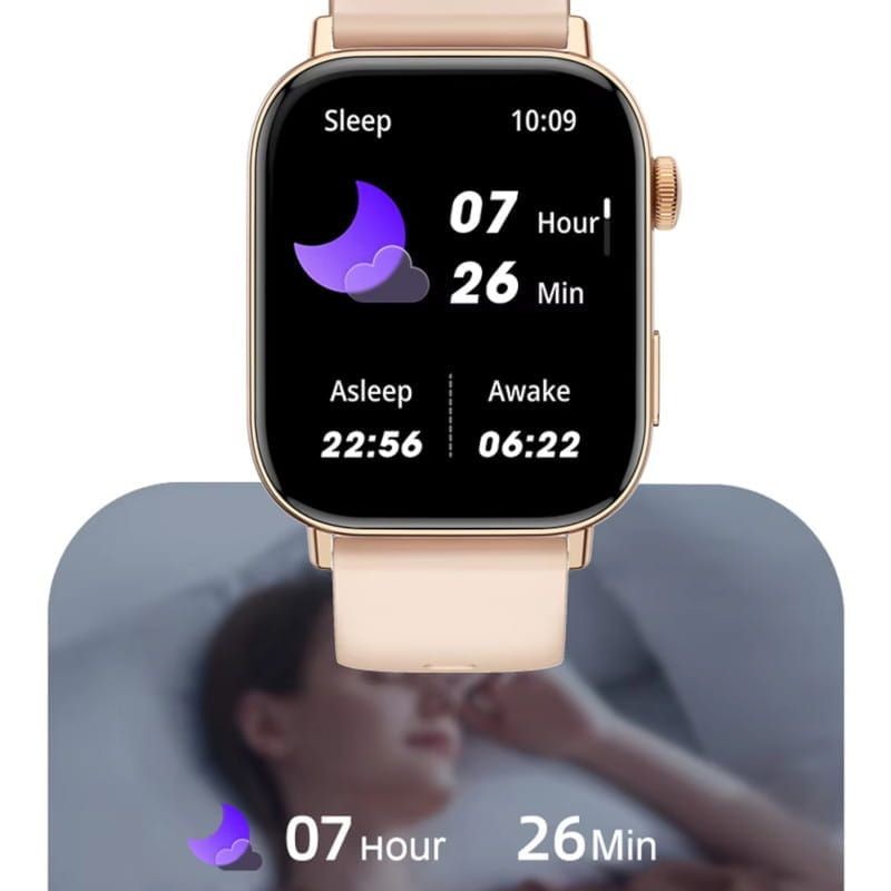Colmi C8 MAX C SERIES Correa de Tela Dorado - Reloj inteligente - Ítem7