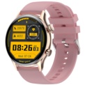 Gold with Pink Silicone Strap