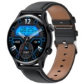 Colmi i30 Black with Black Leather Strap - Smart Watch - Item