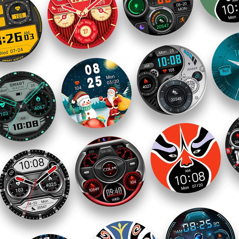 Colmi i30 Preto con Pulseira de Couro Preta - Relógio Inteligente - Item7