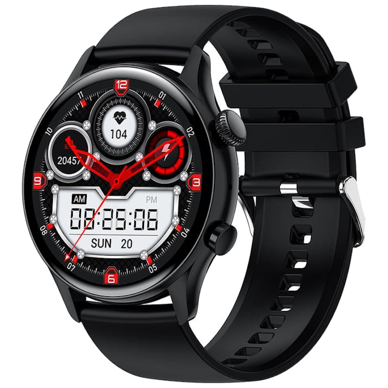 Colmi i30 Noir avec Bracelet en Silicone Noir - Montre Intelligente - Ítem