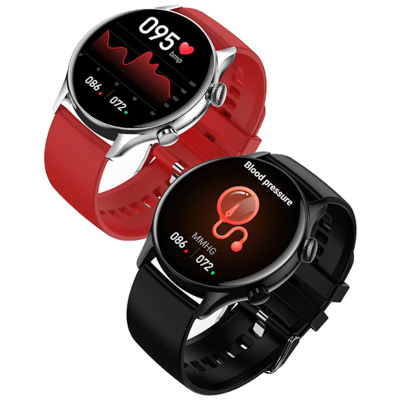 Colmi i30 Noir avec Bracelet en Silicone Noir - Montre Intelligente - Ítem2