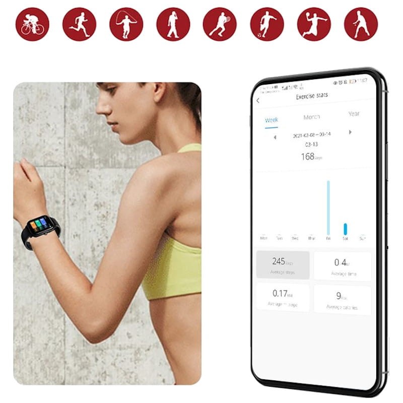 smartwatch p12
